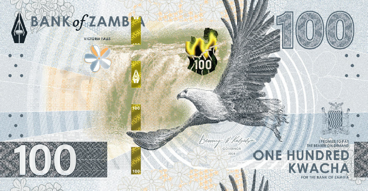 PN65 Zambia - 100 Kwacha (2024(2025))